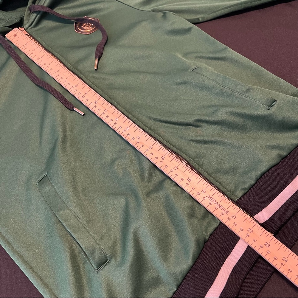 Rocawear Green Zip Up Hoodie Small Streetwear Jacket Unisex Y2K - Picture 7 of 12